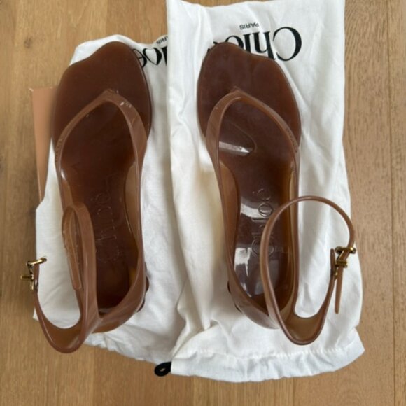 CHLOE Jelly Thong Sandals - Picture 4 of 6